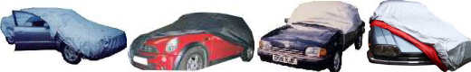 Fabric protective car covers